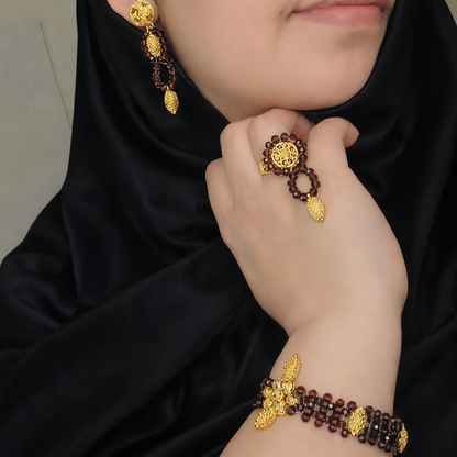 طقم مجوهرات الغالية