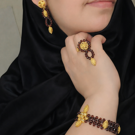 طقم مجوهرات الغالية